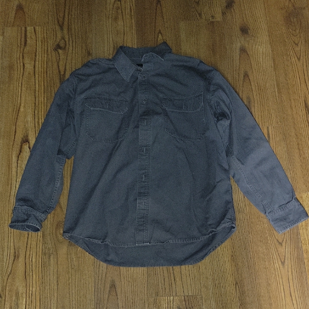 Cabela's Dark Gray Utility Button-Down Shirt